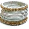 Silver with Stone Lays